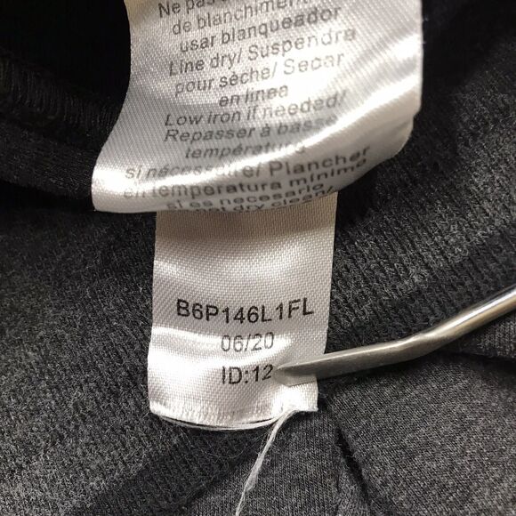 PSYCHO BUNNY Sweat Short Men L 34-36 Gray Black 3 Pocket Drawstring Luxury Sport - Picture 9 of 16